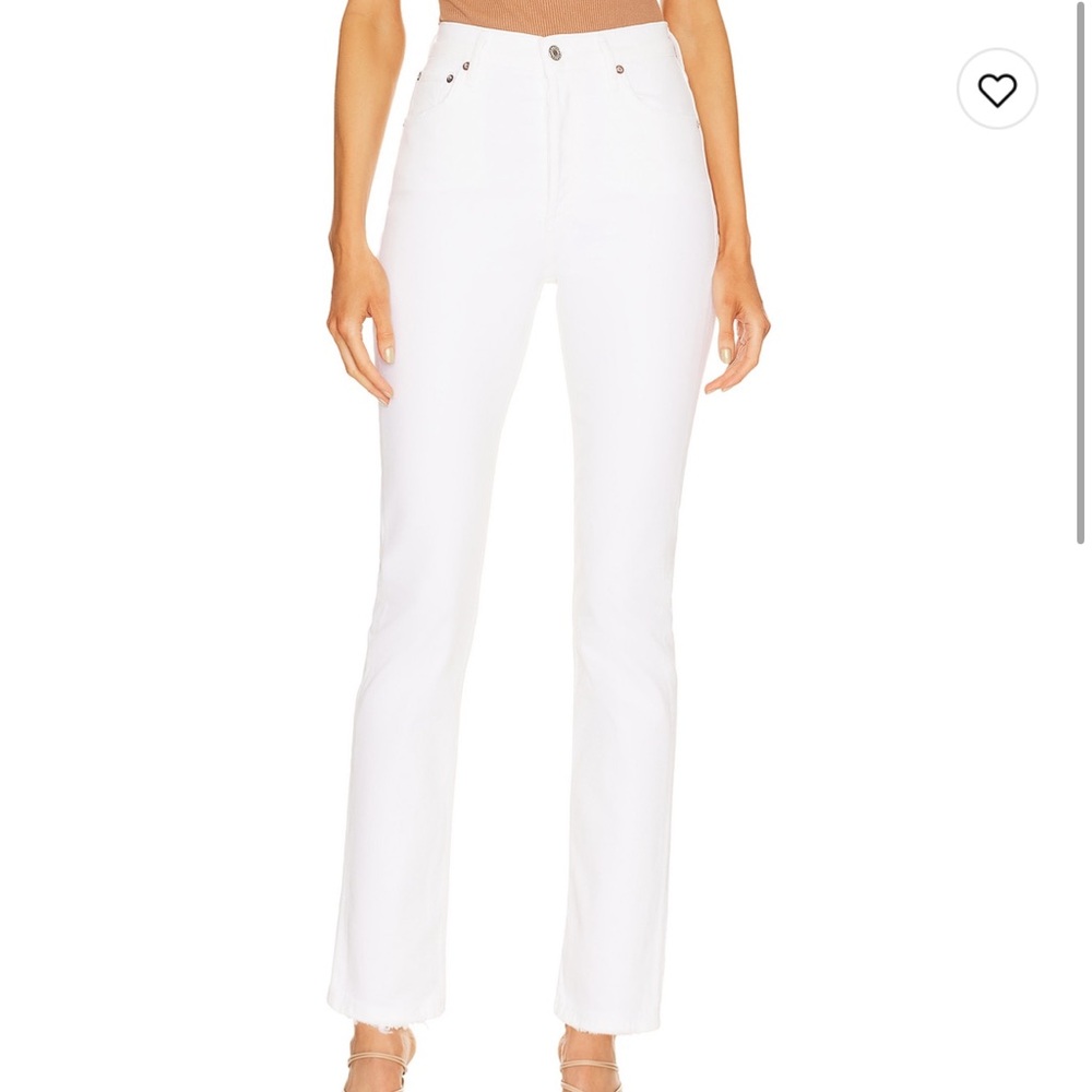 AGOLDE White Denim Jeans Size 27